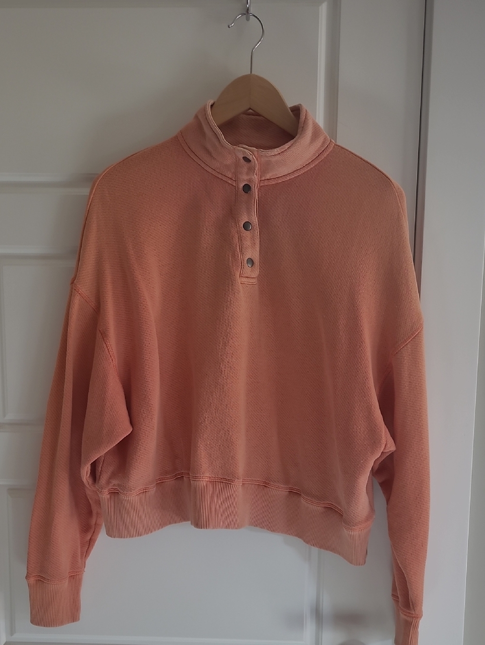 American Eagle Oversized Washed Peach. Size M